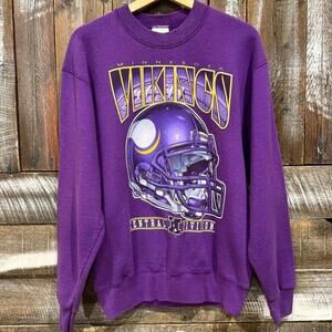Minnesota Vikings Sweatshirt Purple Jk456